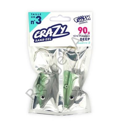 Crazy Sandeel CSE220/CSE226 90gr Deep Jig Head