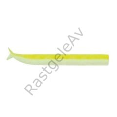 Crazy Sandeel CSE150/CSE235 3x-Gövde Jaune Fluo Silikon Yem