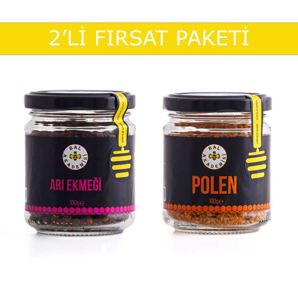 2'Lİ FIRSAT PAKETİ (ARI EKMEĞİ + POLEN)