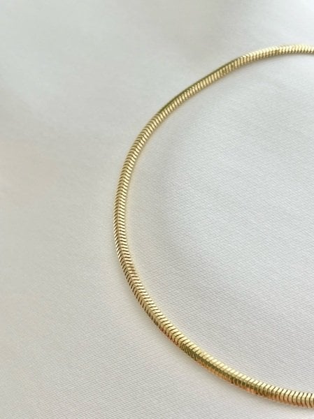 14 Kuyumculuk 2 mm İtalyan  Balıksırtı Bileklik
