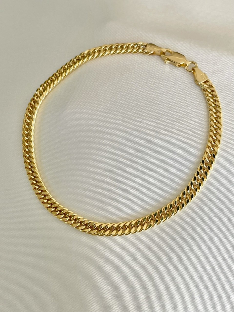 14 Kuyumculuk 4mm Unisex Masif Kalemli Bileklik