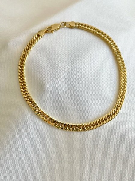 14 Kuyumculuk 4mm Unisex Masif Kalemli Bileklik