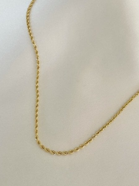 14 Kuyumculuk 2 mm Halat Zincir