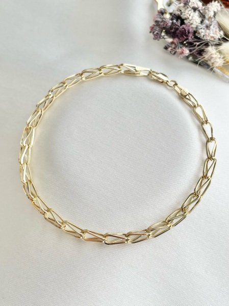 14 Kuyumculuk 3 mm İtalyan Damla Bileklik