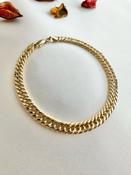 14 Kuyumculuk 6 mm Masif Kalemli Bileklik