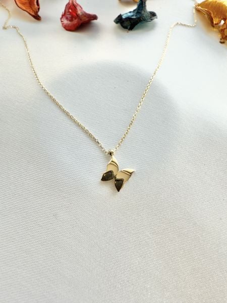14 Kuyumculuk Mini Kelebek Kolye