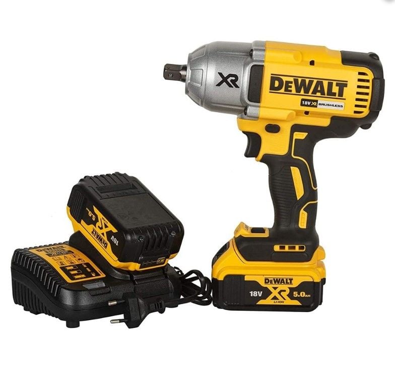 Dewalt DCF899P2-QW 18Volt/5.0Ah Li-ion Çift Akülü Profesyonel Somun Sıkma