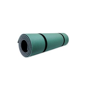 8 Mm Pilates Kamp Matı Hakİ Siyah Taşıma Askılı