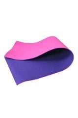 Pembe Mor  Pilates Minderi & Yoga Mat Çift Taraflı Taşıma Askılı 8 mm