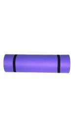Pembe Mor  Pilates Minderi & Yoga Mat Çift Taraflı Taşıma Askılı 8 mm