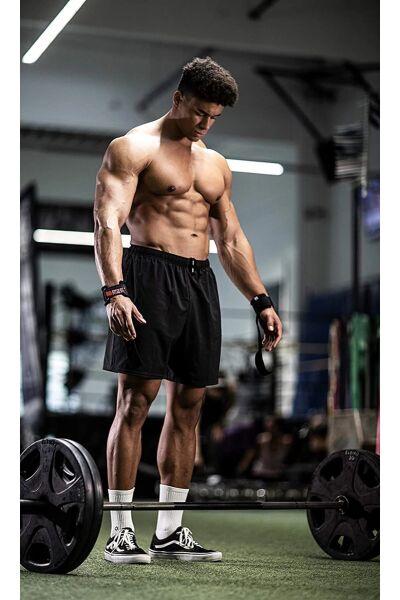 Ağırlık Kayışı Bileklikli Ağırlık Kayışı Fitness Bilekliği Ağırlık Bilekliği Grip Pro Lifting Strap