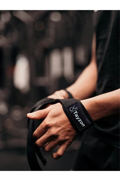 Ağırlık Kaldırma Kayışı Extra Uzunluk Wrist Strap Fitness Crosfit Halter Kayışı Lifting Strap