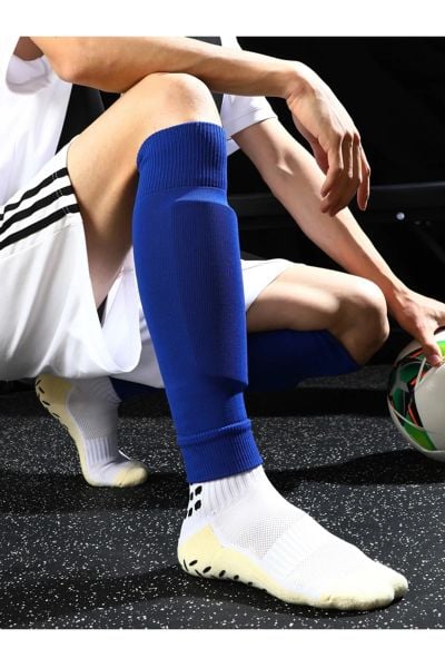 Tabansız Futbol Çorabı Tozluk Futbolcu Tozluğu Tabansız Tekmelik Tutucu Futbol Çorabı