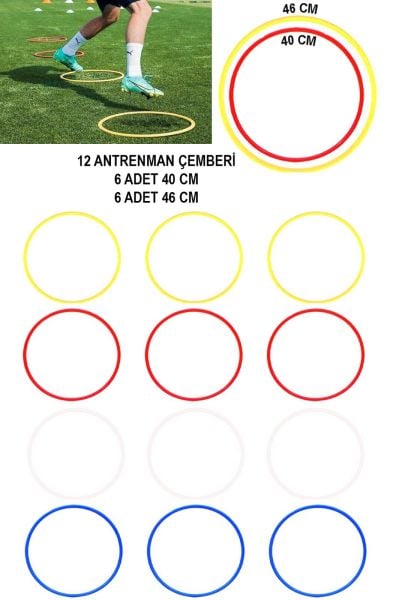 Antrenman Çemberi  12 Adet