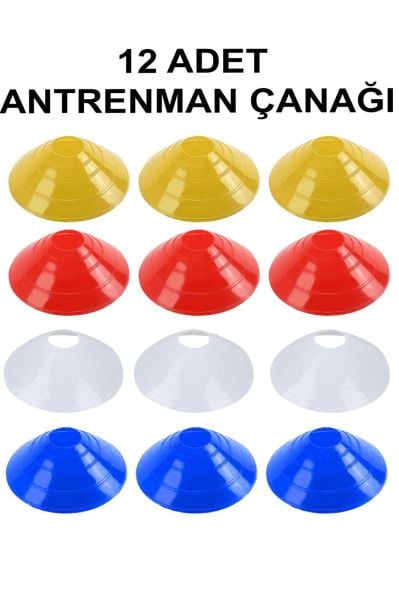 Antrenman Seti, 4 Metre Antrenman Merdiveni, 12 Adet Antrenmna Hunisi, 12 Adet Antrenman Çanağı 12'Li Kondisyon Çemberi Seti