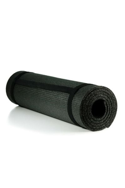 5 mm Kalınlık Pilates Matı Yoga Matı Kamp Matı Siyah Boy 150 Cm En 51 Cm