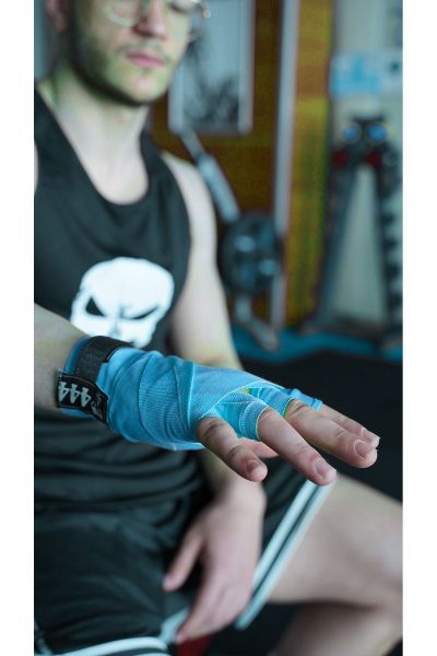 Boks Kickbox Muay Thai Sanda El Bandajı 3,5 Metre X 2 Adet Çift Boks Bandajı Sargı Bandaj
