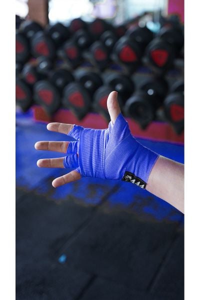 Boks Kickbox Muay Thai Sanda El Bandajı 3,5 Metre X 2 Adet Çift Boks Bandajı Sargı Bandaj