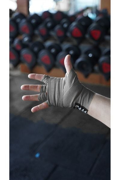 Boks Kickbox Muay Thai Sanda El Bandajı 3,5 Metre X 2 Adet Çift Boks Bandajı Sargı Bandaj