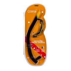 Cosfer CSFS15S (Siyah) Silikon Yetişkin Eğitim Şnorkel
