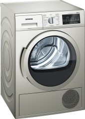 Siemens WT45W41STR iQ500 8 Kg Isı Pompalı Kurutma Makinesi Silver