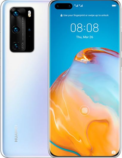 Huawei P40 Pro 256 GB Beyaz A Sınıfı (Yenilenmiş)