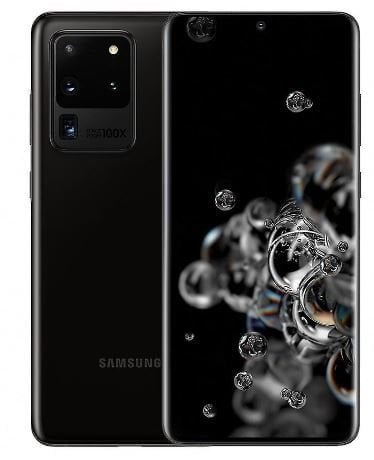 Samsung Galaxy S20 Ultra 128 GB Siyah B Sınıfı (Yenilenmiş)