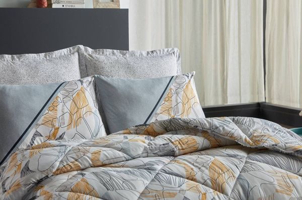 Doqu Home Polycotton Comforter Tek Kişilik Uyku Seti Verda