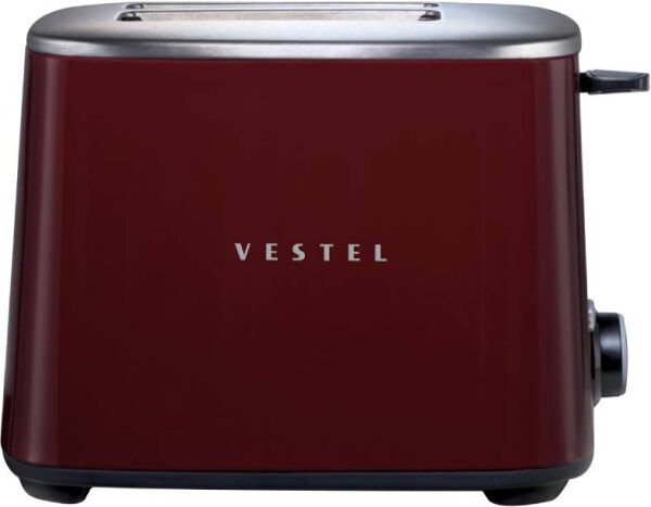 Vestel Retro Ekmek Kızartma Makinesi Bordo
