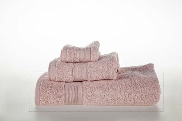 Doqu Home Softline Banyo Havlusu 90x150 Soft Pink