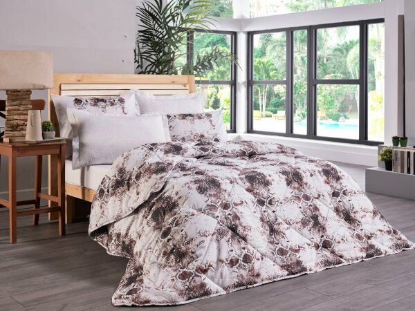 Doqu Home Polycotton Comforter Tek Kişilik Uyku Seti Exotic