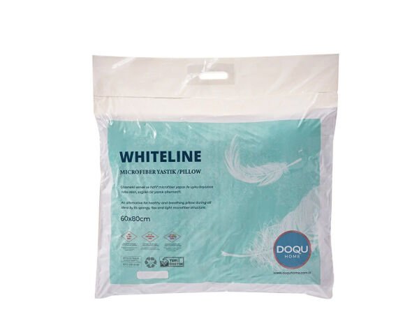 Doqu Home Whiteline Microfiber Yastık