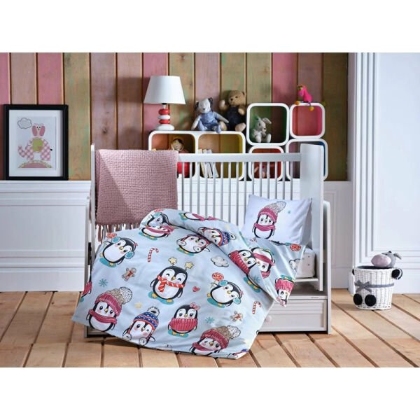 Doqu Home Cute Penguin Bebek Nevresim Takımı