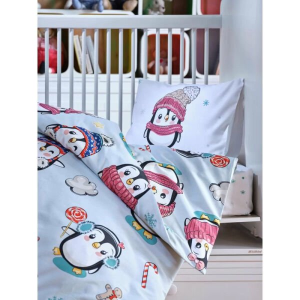 Doqu Home Cute Penguin Bebek Nevresim Takımı