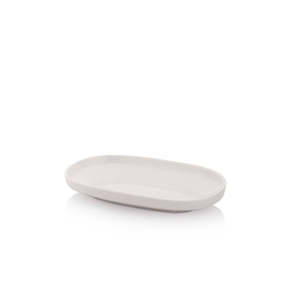 Schafer Freya Dove Derin Oval Servis Tabağı 20 cm Beyaz