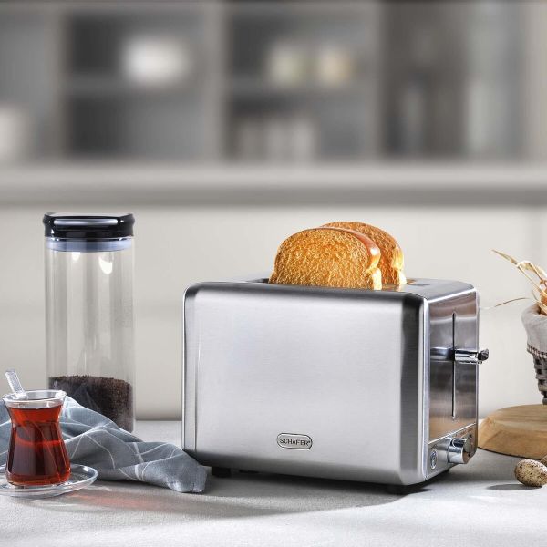 Schafer Küchenchefs Ekmek Kızartma Makinesi Inox