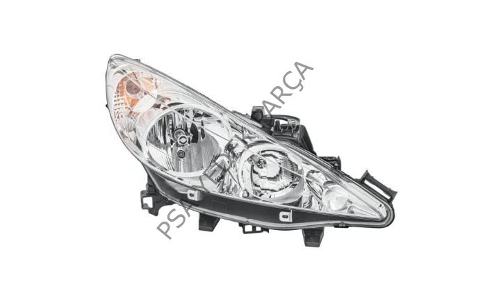 PEUGEOT 207 (2006-2012) SAĞ ÖN FAR (ORJİNAL)