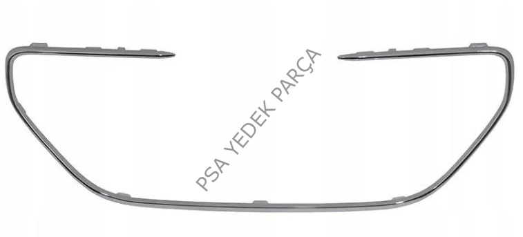 PEUGEOT 301 (2012-2017) ÖN TAMPON ORTA IZGARA ÇERÇEVE NİKELAJI (İTHAL)