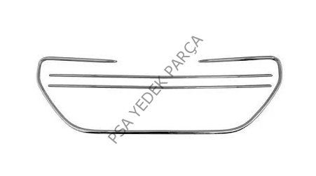 PEUGEOT 301 (2012-2017) ÖN TAMPON ORTA IZGARA NİKELAJ TAKIMI (İTHAL)