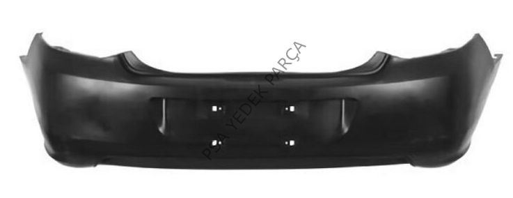 PEUGEOT 301 (2012-2020) ARKA TAMPON (İTHAL)