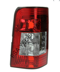 PEUGEOT PARTNER M49 (1996-2002) SAĞ ARKA STOP LAMBASI DUYSUZ (PLEKSAN)