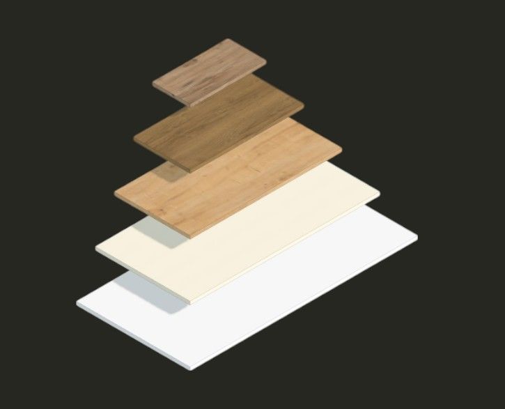 Duvar Rafı 18 mm Mdf lam