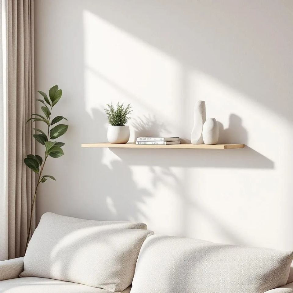 Duvar Rafı 18 mm Mdf lam