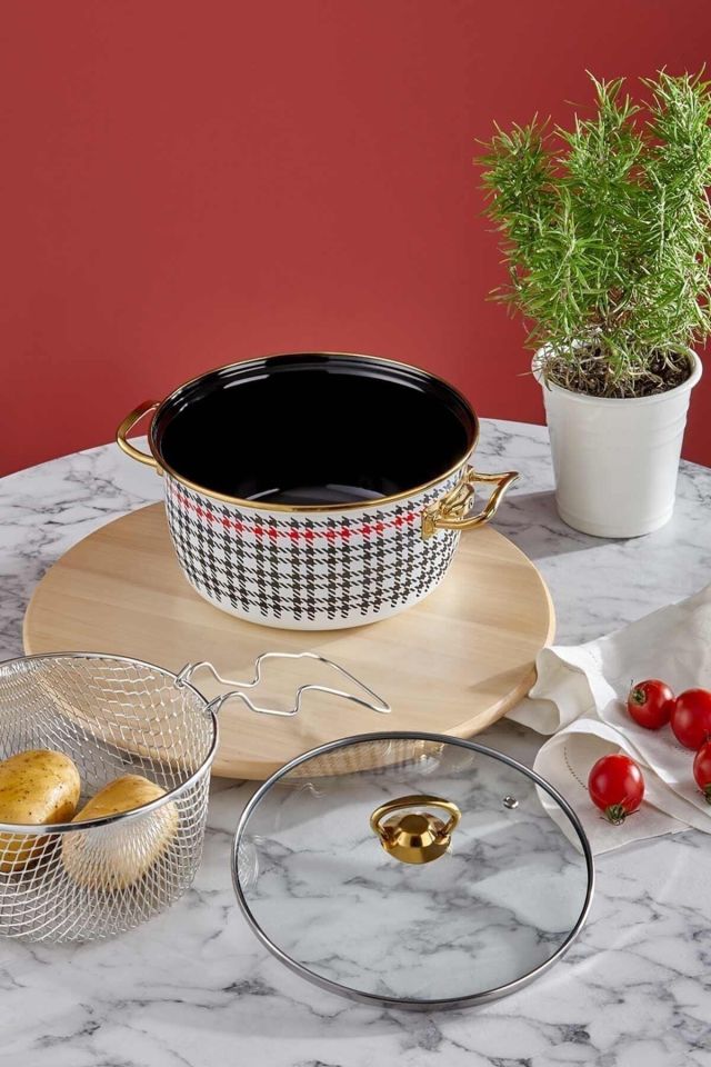 N3288 Berry Kızartma Tenceresi-kazayağı