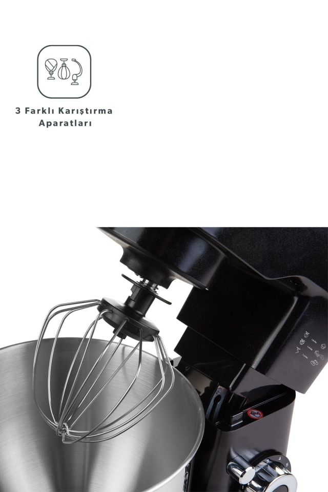 Profashion 3042h Siyah Stand Mikser Mutfak Şefi 1000w