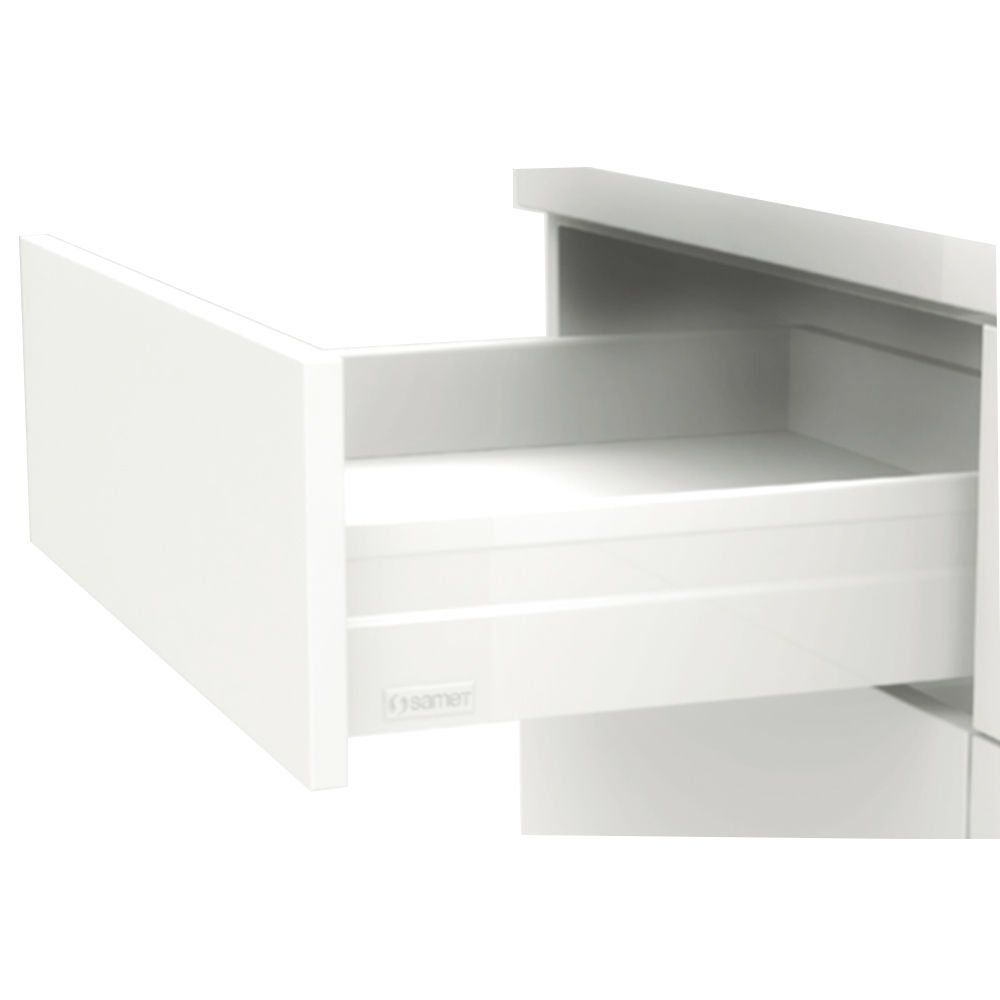SAMET ALPHABOX 30 CM FRENLİ YANAKLI RAY GRİ 18 MM