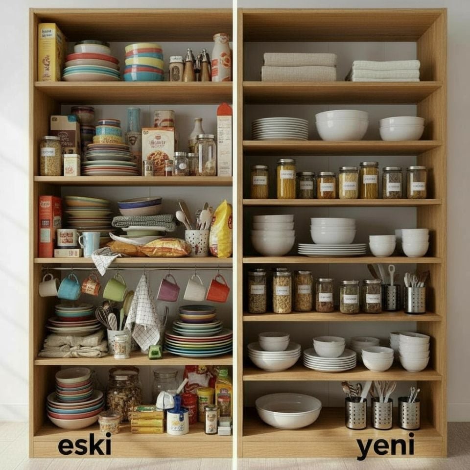 Dolap İçi Raf 18 mm MDFLAM Özel Ölçü