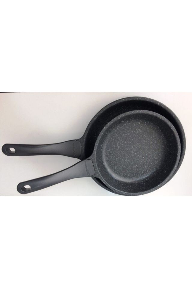Granit Tava Seti 24-28 Cm 2 Li Set Gri