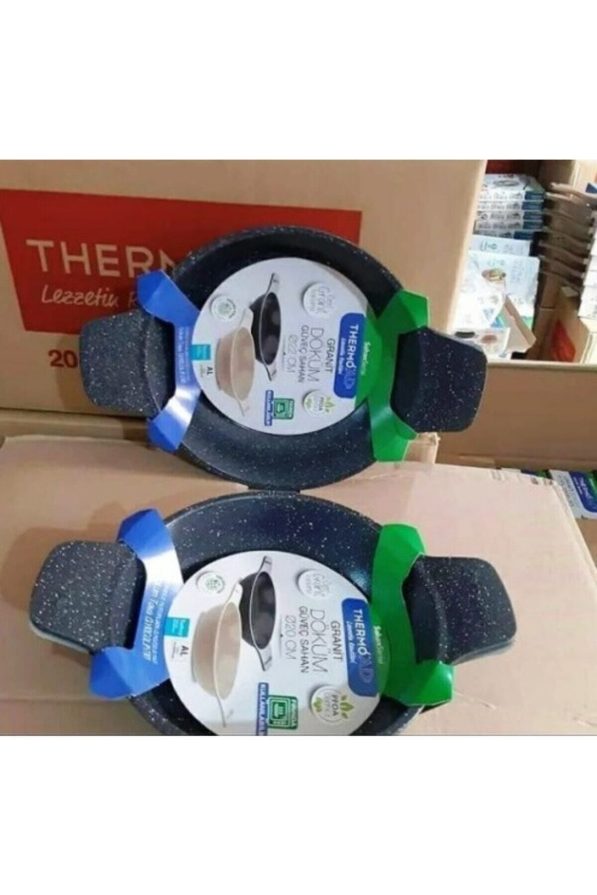 Döküm Granit Sahan Seti 2'li