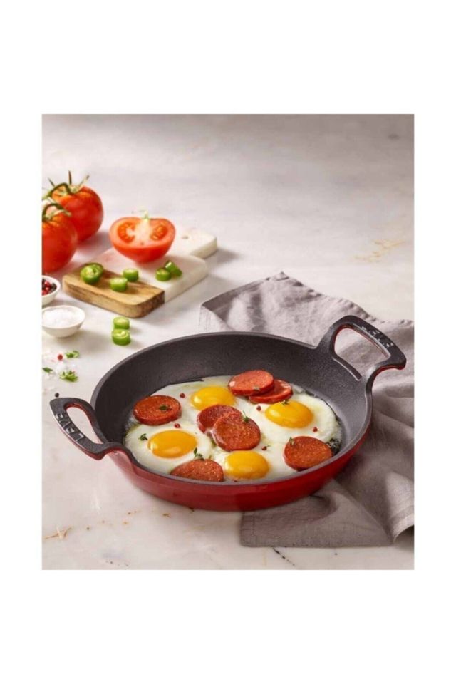 Döküm Sahan Tava Metal Kulplu 20cm.ızgara Mangal Tadında